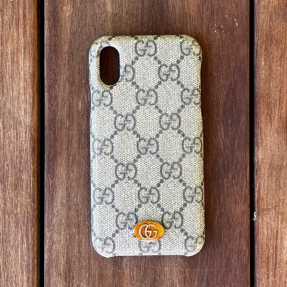 Authentic IPhone 10 Gucci Case